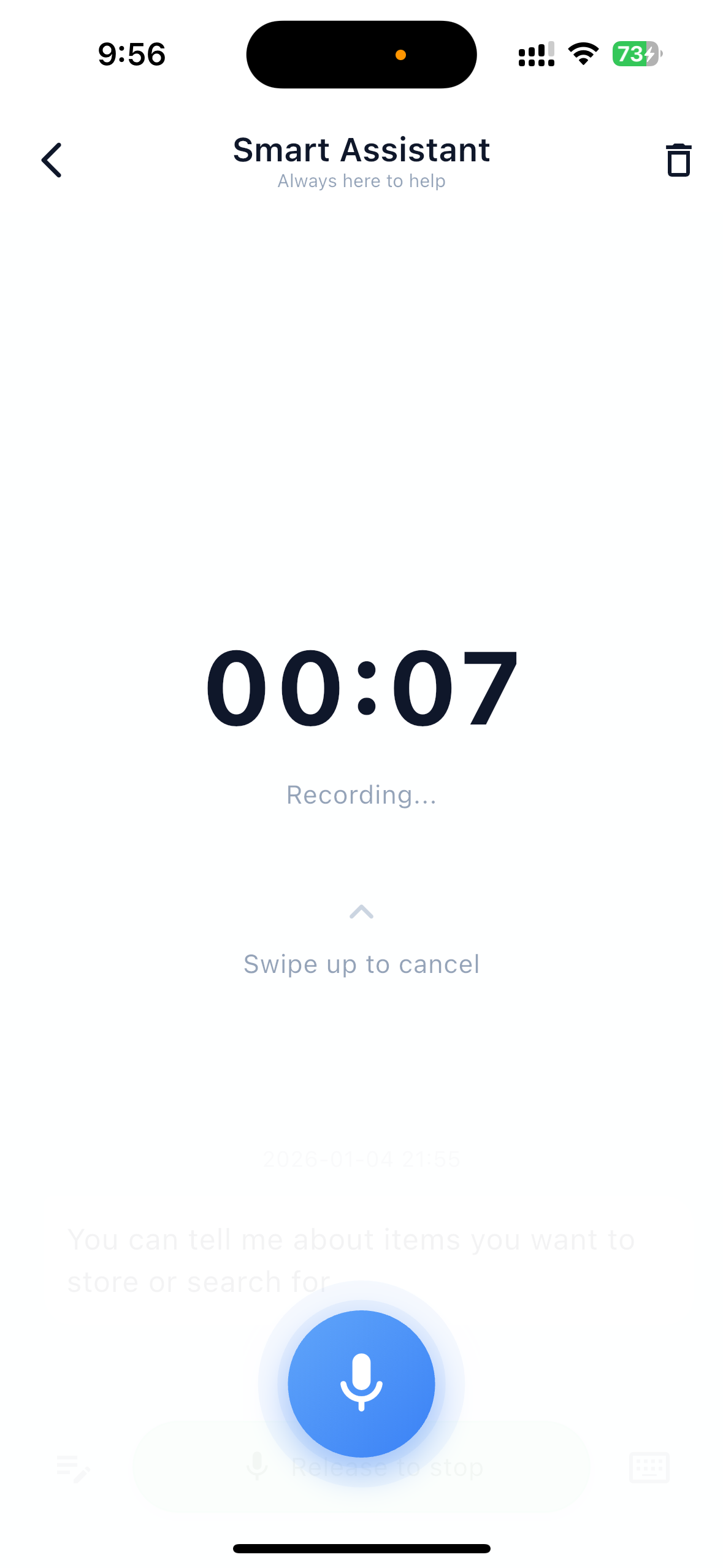 Smart Assistant UI